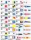 پرچم های بین المللی علامت دریایی / International Maritime Signal Flags